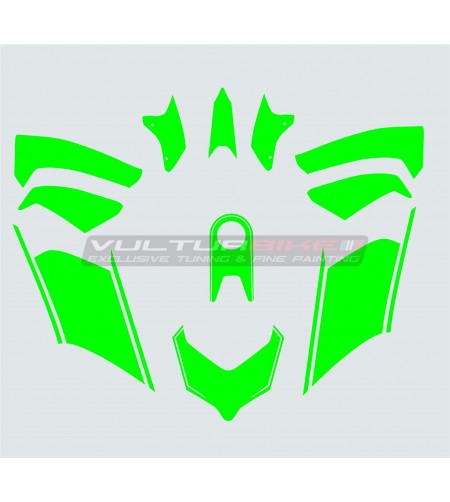 Komplettes anpassbares Aufkleber-Kit - Ducati Panigale V2 2020 / 2022 