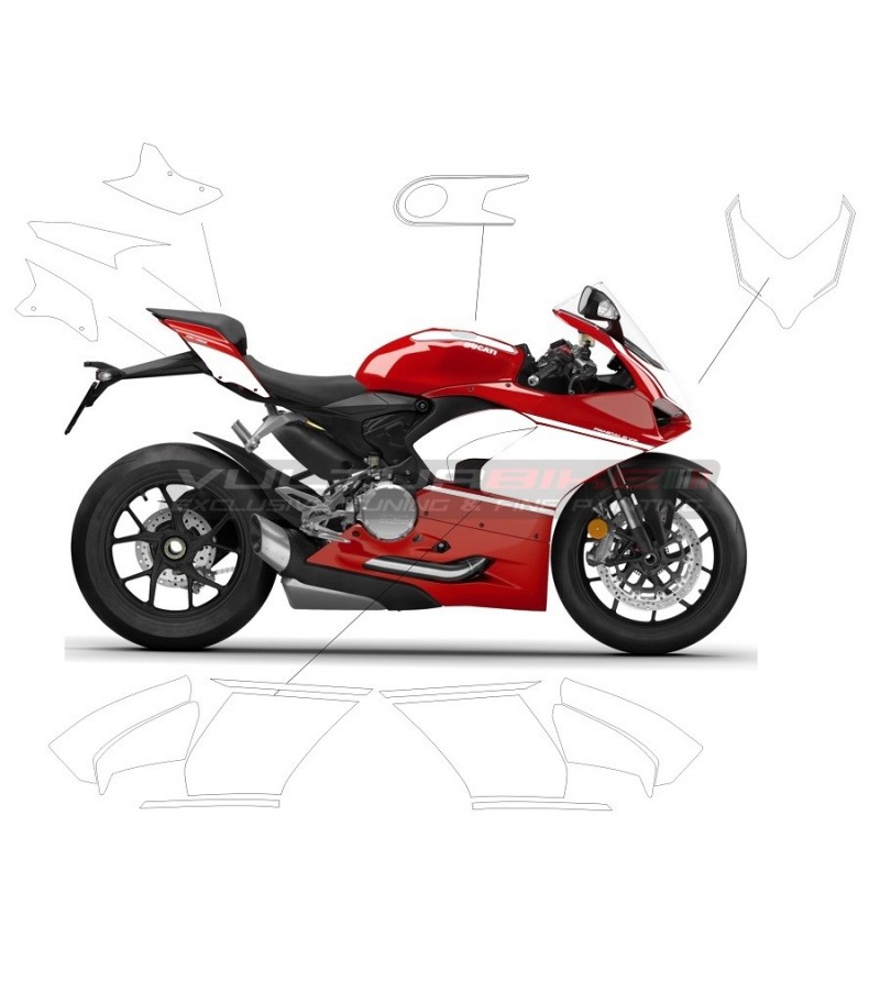 Kit completo de pegatinas personalizables - Ducati Panigale V2 2020 / 2022 