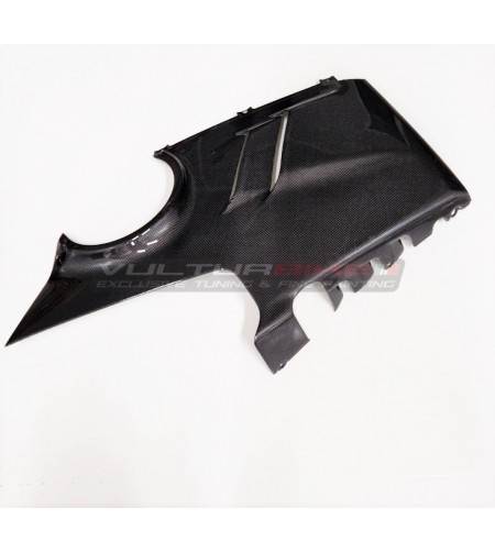 Carbon Bodenverkleidungen Panigale V4 2018 / 2023 für Originalauspuff 