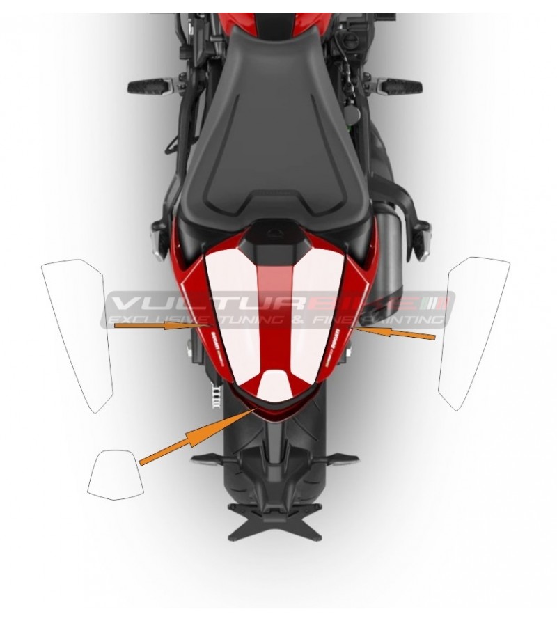 Adesivi per cover codone monoposto - Nuova Ducati Monster 937 