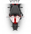 Formes adhésives pour couvre-queue monoplace - Nouveau Ducati Monster 937 
