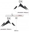 Stickers kit Monte Pikes Peak - Ducati Multistrada 1260 