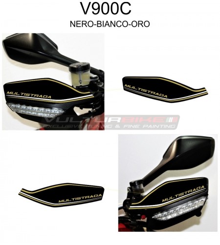 Handguard stickers exclusive finish - Ducati Multistrada 1200 2010 / 2014 