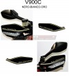Handschutzaufkleber exklusives Finish - Ducati Multistrada 1200 2010 / 2014 