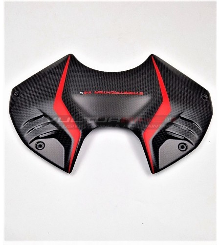Couvercle de batterie en carbone de conception personnalisée - Ducati Streetfighter V4 / V4S