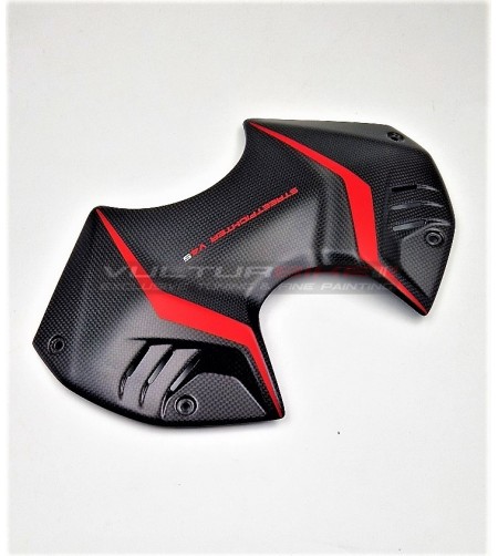 Custom Design Carbon Batterieabdeckung - Ducati Streetfighter V4 / V4S