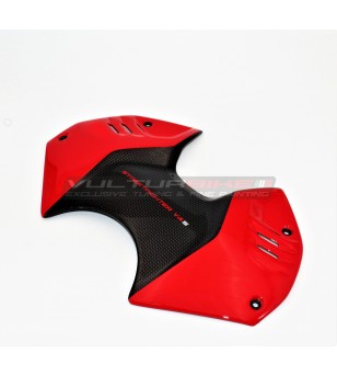 Custom carbon battery cover - Ducati Streetfighter V4 / V4S