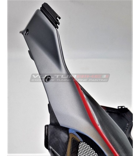Cargador frontal completo - Ducati Multistrada V4S Aviator Gris