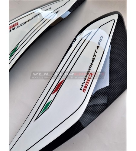 Paneles laterales traseros de carbono Ducati Hypermotard 950 