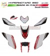 Kit completo adesivi design personalizzato 2019 - Ducati Hypermotard 950 