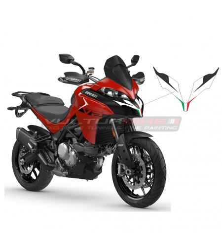 Punta de la caja de aire de calcomanía superior - Ducati Multistrada V2 / 950 / 1200 / 1260 
