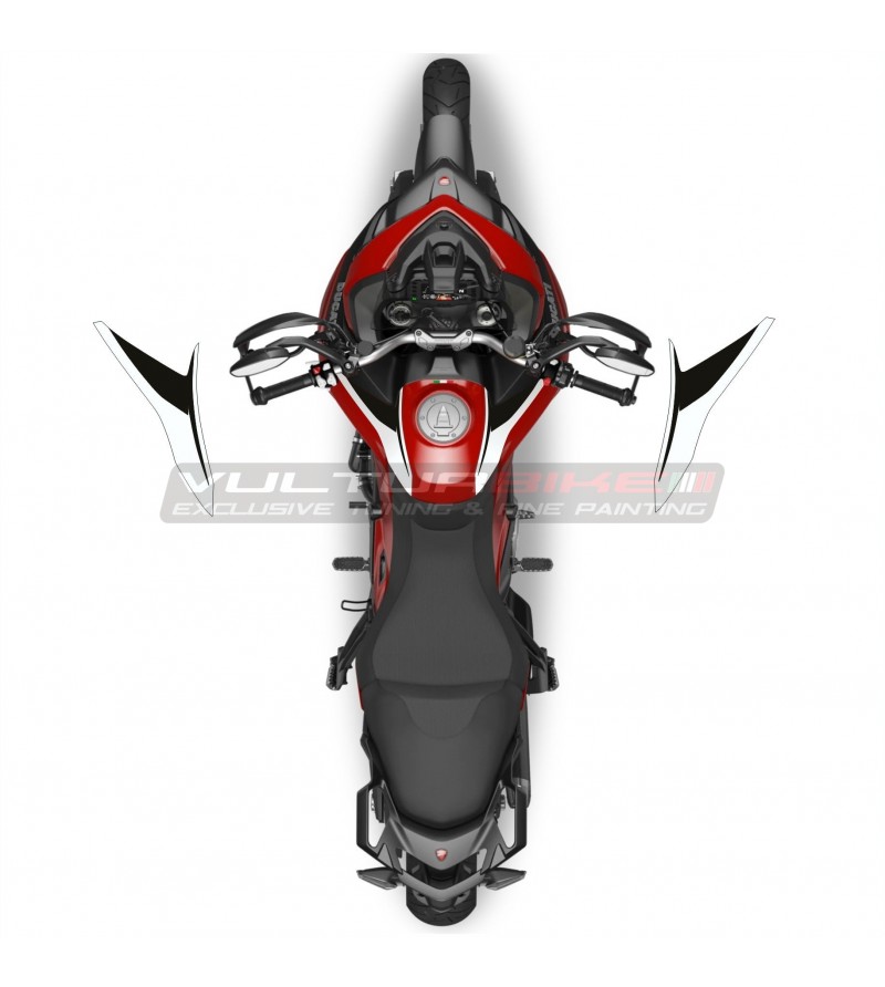 Autocollants de réservoir supérieur - Ducati Multistrada V2 / 950 / 1200 / 1260 