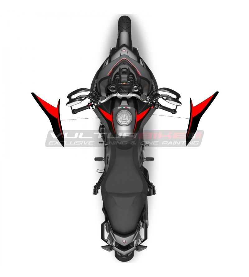 Autocollants de réservoir supérieur - Ducati Multistrada 950 / 1200 / 1260 / V2 