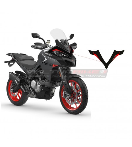Carenado Decalcomania rossonera - Ducati Multistrada 2015 / 2022 