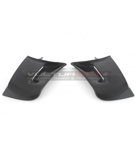 Pair of carbon wings for DUCATI PANIGALE V4 2022/23 