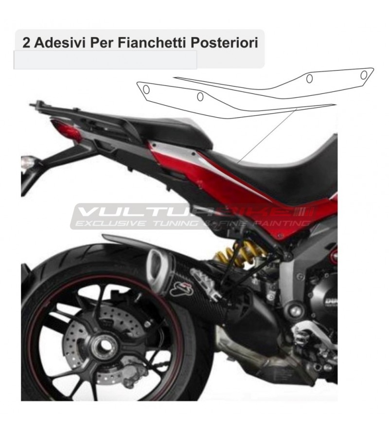 Aufkleber für Unterseite - Ducati Multistrada 1200 2010/2014 