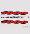 Adesivi per codino medi - Suzuki GSX R 1000 