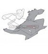 Panneaux insonorisants pour carénages Ducati supérieure Panigale V4 2022 / 2023 