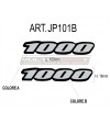 Tail stickers - Suzuki GSX R 1000 - medium size 