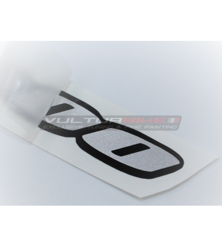 Adesivi per codino - Suzuki GSX R 1000 - misura media 