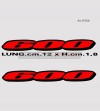 Tails stickers - Suzuki GSX R 600 
