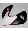 Pegatina blanca con borde rojo para carenado - Ducati Streetfighter V2 / V4 / V4S 