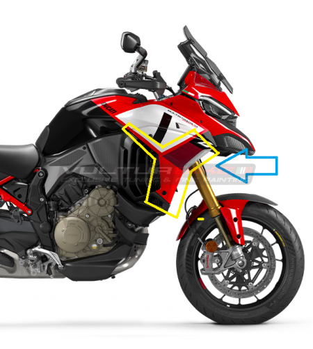 Original Ducati Multistrada V4 Pikes Peak decals 