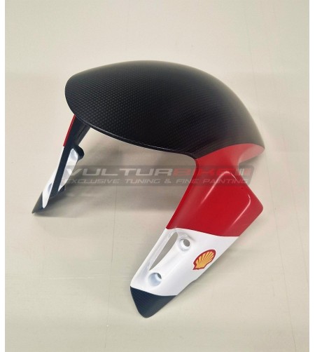 GUARDABARROS DELANTERO DE CARBONO PERSONALIZADO - DUCATI PANIGALE / STREETFIGHTER V2 / V4 