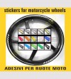 14 pegatinas universales para ruedas de motocicleta 
