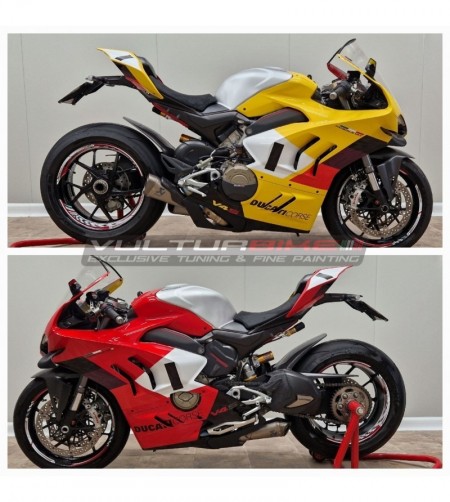 Extensiones de carenados originales para escapes Racing - Ducati Panigale V4 2022 / 2024 