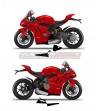 Adesivi personalizzabili per carene inferiori - Ducati Panigale V4 2022 / 2023