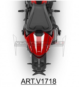 Aufkleber für einsitzige Heckabdeckungsleiste Modell - Neue Ducati Monster 937 