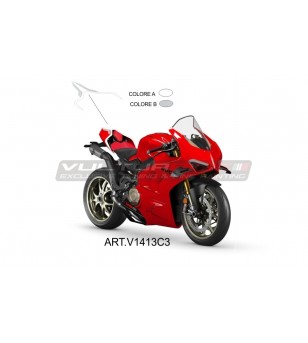 Adesivi bicolore per codone - Ducati Panigale V4 2022/23