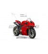 Two-tone stickers for tail - Ducati Panigale V4 2022/23
