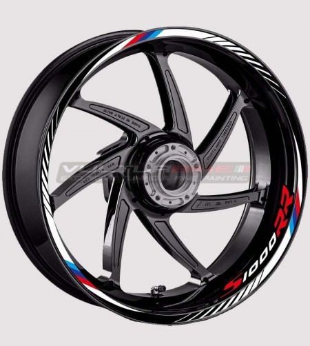 Motorrad-Rad-Aufkleber-Kit - BMW S1000RR 