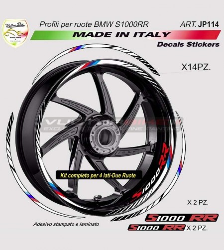 Motorrad-Rad-Aufkleber-Kit - BMW S1000RR 