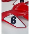 Kit adesivi bianco neri per fianchetti laterali - Ducati Streetfighter V4 / V4S 