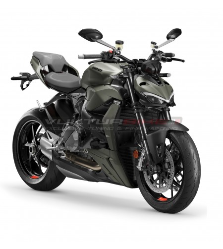 Cubierta original del radiador verde tormenta - Ducati Streetfighter V2 