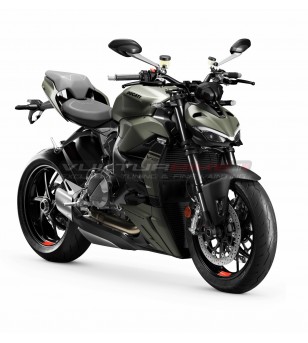 Tapas de radiador originales Verde tormenta personalizado - Ducati Streetfighter V2