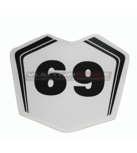 Verkleidungsnummer Aufkleber - Yamaha R1 2015 / 2019 