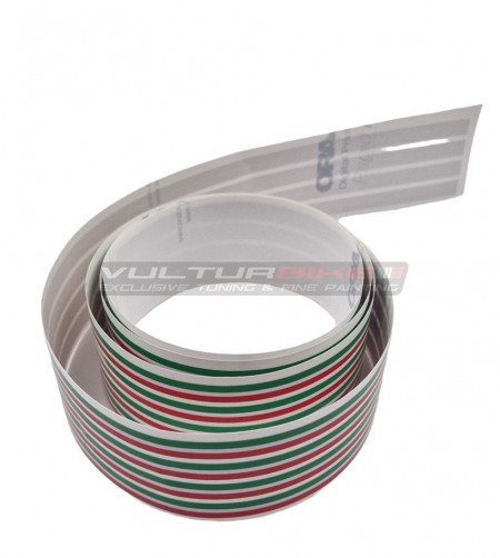 Kit d’autocollants - bandes tricolores pour diverses décorations 