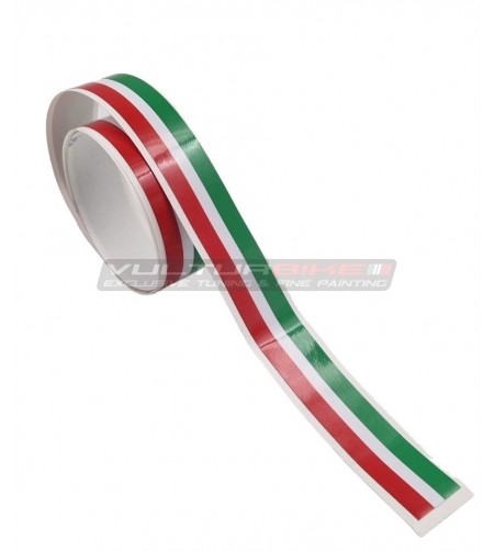 Dekoratives Klebeprofil Italienische Flagge Abmessungen Ihrer Wahl 
