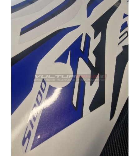 Kit de pegatinas negras y azules completo - BMW S1000RR 2019 / 2021