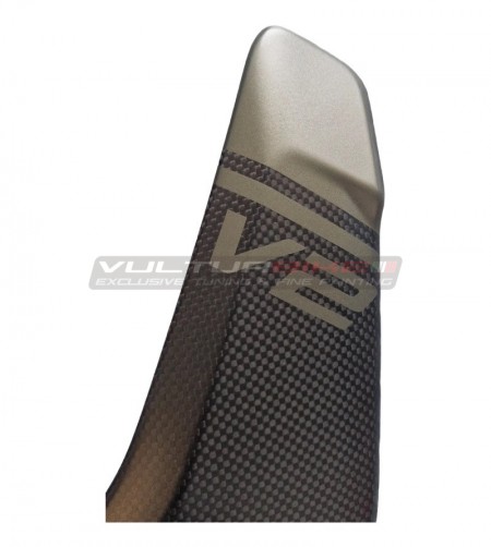 Cover radiatore in carbonio personalizzate Storm Green - Ducati Streetfighter V2 