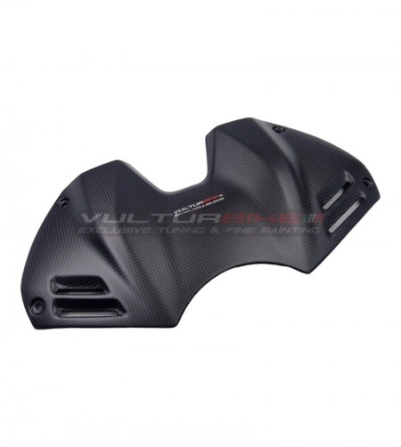 Cache batterie en fibre de carbone pour Ducati Panigale V4