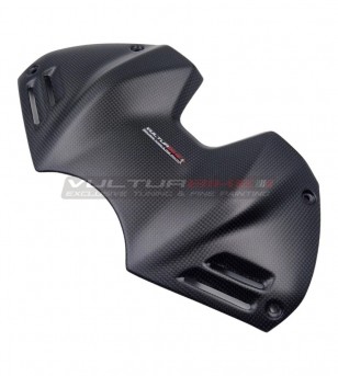 Cache batterie en fibre de carbone pour Ducati Panigale V4