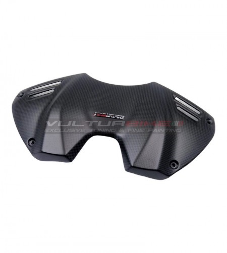 Carbon fiber battery cover for Ducati Panigale V4