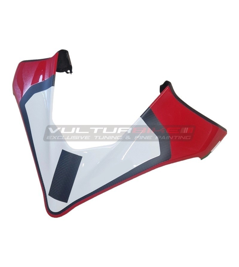 Carbon fiber windshield for Multistrada V4 Pikes Peak 
