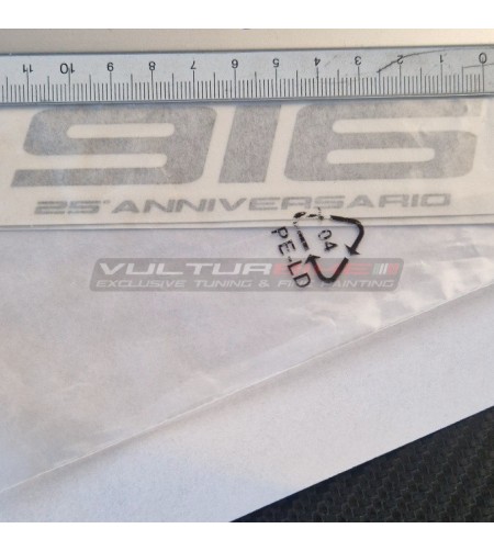 Calcomanías originales Ducati 916 25 aniversario Panigale v4 Fogarty