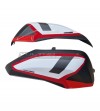 Carbon fiber case cover with Ducati Multistrada V4 Pikes Peak livery